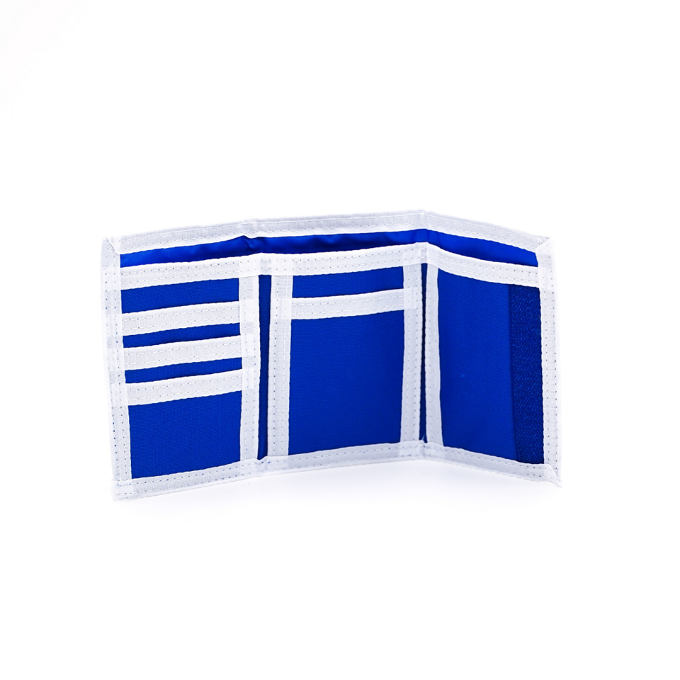 KAA Gent portefeuille (logo centraal) blauw/wit