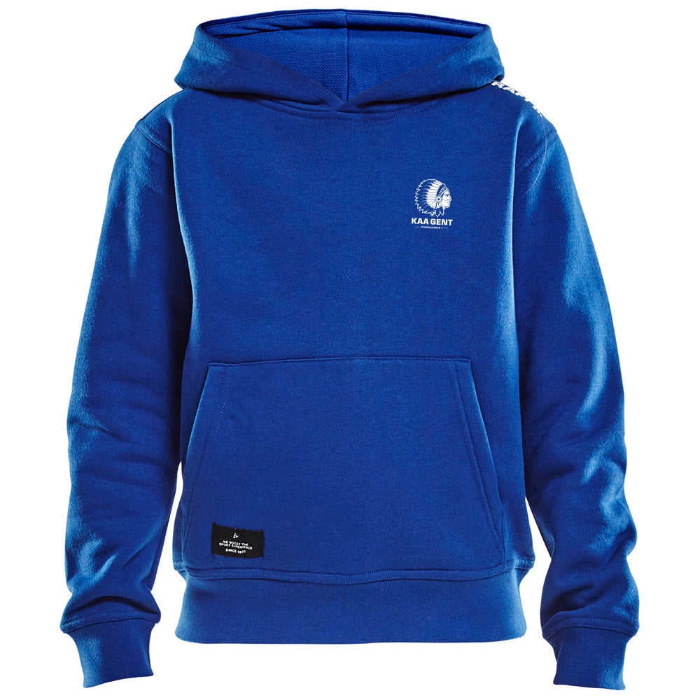 KAA Gent Community Hoodie Club Cobolt JR