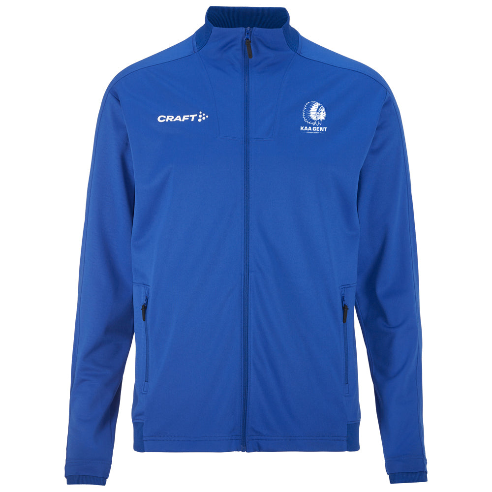 KAA Gent Evolve Fullzip Club Cobolt