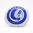 KAA Gent cushion (round) royal/white