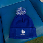 Muts Blauw Pompon