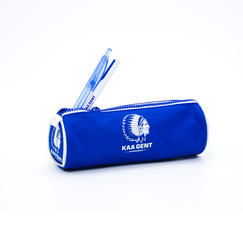 KAA Gent Trousse Logo Central Bleu/Blanc