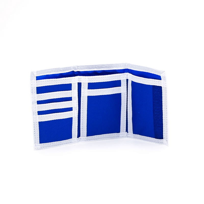 KAA Gent Wallet Logo Central Blue/White