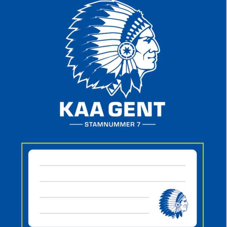 KAA Gent Schooletiketten