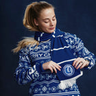 Sjaal Blauw-Wit gestreept