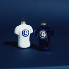 Kerstballen Blauw/Wit