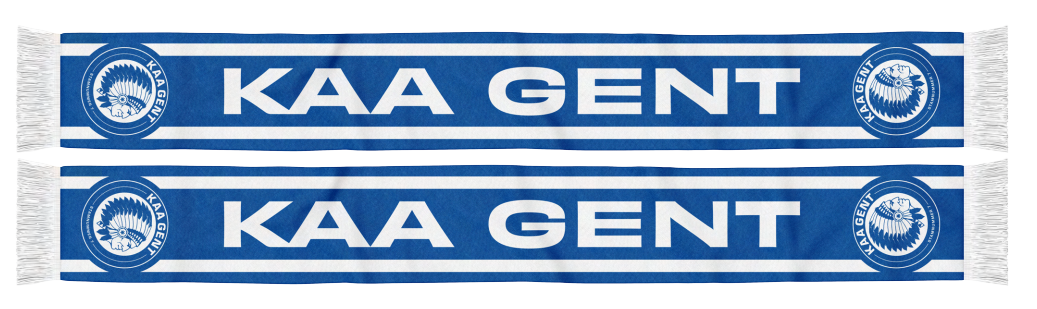 Kaa Blue Color Sjaal Classic Blue – KAA Gent