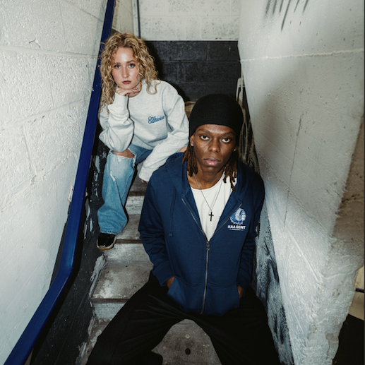 Fullzip Navy Logo
